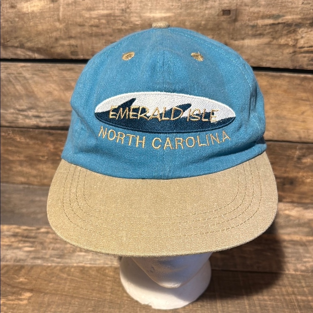 💰BOGO FREE Emerald Island, NC Youth Baseball Cap Hat - Picture 2 of 8